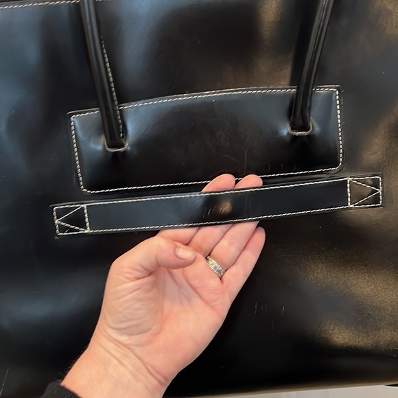 Mcklein Travel case black leather GUC - Picture 8 of 16